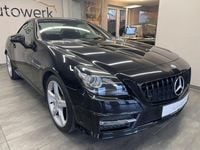 Gebraucht Mercedes SLK200 AMG line 184 PS (135 kW) 2014 Schwarz Cabrio