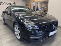 Gebraucht Mercedes SLK200 AMG line 184 PS (135 kW) 2014 Schwarz Cabrio