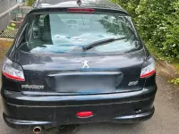 Gebraucht Peugeot 206 60 PS (44 kW) 2006 Schwarz Kleinwagen