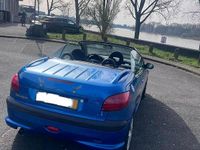 Gebraucht Peugeot 206 CC 109 PS (80 kW) 2002 Blau Cabrio
