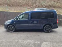 Gebraucht VW Caddy Maxi Comfortline 102 PS (75 kW) 2014 Blau Van / Kleinbus