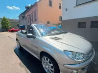 Gebraucht Peugeot 206 CC Quiksilver 110 PS (80 kW) 2005 Silber Cabrio