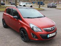 Gebraucht Opel Corsa Color Edition 69 PS (50 kW) 2013 Orange Kleinwagen