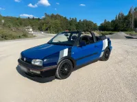 Gebraucht VW Golf Cabriolet 90 PS (66 kW) 1997 Blau Cabrio