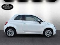 Gebraucht Fiat 500 Lounge 86 PS (63 kW) 2019 Weiß Kleinwagen