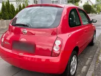Gebraucht Nissan Micra 80 PS (58 kW) 2003 Rot Kleinwagen