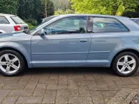 Brugt Audi A3 Attraction 90 HK (66 kW) 2010 Blå Hatchback