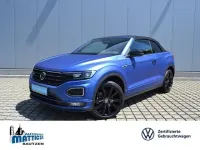 Gebraucht VW T-Roc Cabriolet R-line Edition 150 PS (110 kW) 2021 Ravennablau matt Cabrio