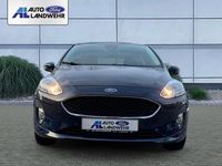 Gebraucht Ford Fiesta Cool & Connect 101 PS (74 kW) 2018 Blau Kleinwagen