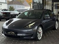 Gebraucht Tesla Model 3 Performance 392 kW (534 PS) 2021 Midnight silber metallic (metallic) Limousine