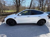 Gebraucht Tesla Model Y Long Range AWD 274 kW (373 PS) 2021 Weiß SUV