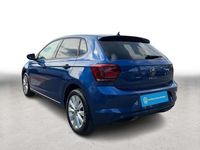Gebraucht VW Polo Highline 95 PS (69 kW) 2021 Blau Kleinwagen