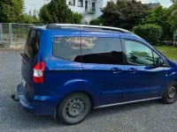 Gebraucht Ford Tourneo Courier Titanium 101 PS (74 kW) 2016 Blau Van / Kleinbus