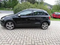 Gebraucht VW Polo Cross 86 PS (63 kW) 2010 Schwarz Kleinwagen