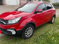 Gebraucht SsangYong Korando Quartz 178 PS (130 kW) 2018 Rot SUV
