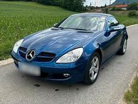 Gebraucht Mercedes SLK280 231 PS (169 kW) 2005 Blau Cabrio