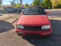 Brugt VW Golf Cabriolet 90 HK (66 kW) 1995 Rød Cabriolet