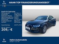 Gebraucht Audi A3 Cabriolet Design 150 PS (110 kW) 2018 Schwarz Cabrio