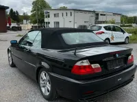 Gebraucht BMW 320 Cabriolet 170 PS (125 kW) 2001 Schwarz Cabrio