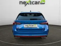 Gebraucht Skoda Octavia RS 245 PS (180 kW) 2021 Modra race/race blue (metallic) Kombi