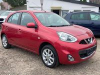 Gebraucht Nissan Micra Acenta 80 PS (58 kW) 2016 Rot Kleinwagen