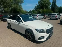 Gebraucht Mercedes E220 AMG line 194 PS (142 kW) 2017 Weiß Limousine