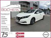 Gebraucht Nissan Leaf Acenta 110 kW (150 PS) 2018 Weiß Kleinwagen