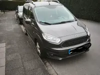 Gebraucht Ford Tourneo Courier Titanium 101 PS (74 kW) 2017 Schwarz Van / Kleinbus