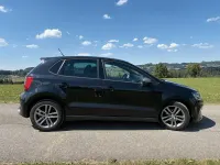 Gebraucht VW Polo R-line 90 PS (66 kW) 2017 Schwarz Kleinwagen