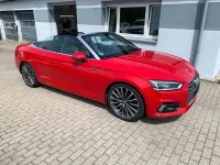 Usata Audi A5 Cabriolet S-Line 245 CV (180 kW) 2019 Rosso Cabrio