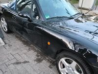 Gebraucht Mazda MX5 110 PS (80 kW) 2000 Schwarz Cabrio
