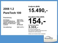 Gebraucht Peugeot 2008 Allure 101 PS (74 kW) 2021 Elixierrot SUV