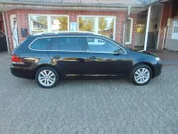Gebraucht VW Golf VI Style 105 PS (77 kW) 2012 Schwarz Kombi
