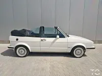 Gebraucht VW Golf Cabriolet 72 PS (52 kW) 1987 Weiß Cabrio