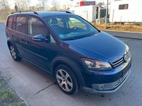 Gebraucht VW Touran Cross 140 PS (102 kW) 2011 Blau Van / Kleinbus