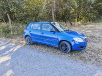 Gebraucht Skoda Fabia 60 PS (44 kW) 2009 Blau Limousine