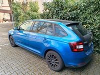 Gebraucht Skoda Rapid Ambition 90 PS (66 kW) 2015 Blau Kleinwagen