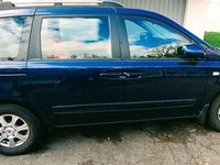 Gebraucht Kia Carnival EX 185 PS (136 kW) 2007 Blau Van / Kleinbus