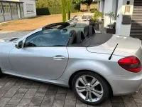 Gebraucht Mercedes SLK200 184 PS (135 kW) 2010 Silber Cabrio