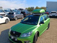 Gebraucht Skoda Octavia vRS 200 PS (147 kW) 2012 Grün Kombi
