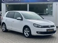 Gebraucht VW Golf VI Team 115 PS (84 kW) 2010 Weiß Kleinwagen