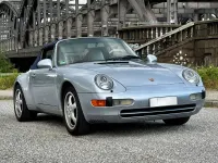 Gebraucht Porsche 911 Carrera Cabriolet 272 PS (200 kW) 1995 Silber Cabrio