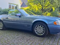Gebraucht Mercedes SL320 231 PS (169 kW) 1997 Blau Cabrio