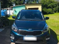 Gebraucht Kia Carens 135 PS (99 kW) 2018 Blau Van / Kleinbus