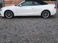 Gebraucht Audi A5 Cabriolet S-Line 190 PS (139 kW) 2016 Weiß Cabrio