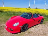 Gebraucht Porsche Boxster 239 PS (175 kW) 2004 Rot Cabrio