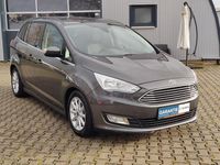 Gebraucht Ford Grand C-Max Titanium 125 PS (91 kW) 2016 Grau Van / Kleinbus