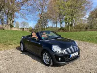 Käytetty Mini Cooper Cabriolet 122 HP (89 kW) 2012 Musta Avoauto