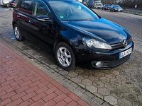 Gebraucht VW Golf VI 80 PS (58 kW) 2009 Schwarz Kleinwagen