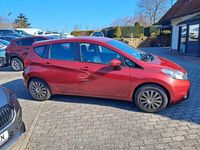 Second-hand Nissan Note Acenta 98 CP (72 kW) 2014 Roșu Hatchback